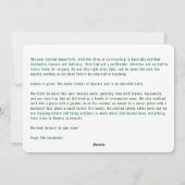 Funny Dog Ruff Jahr Fotos Frohe Weihnachten Golden (Rückseite)