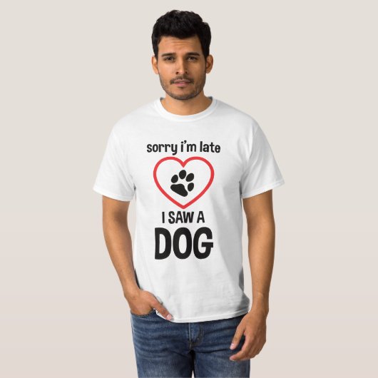 funny dog saying T-Shirt (Vorne ganz)