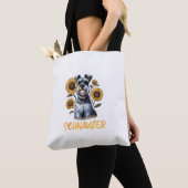 Funny Dog Schnauzer Tasche (Von Nahem)