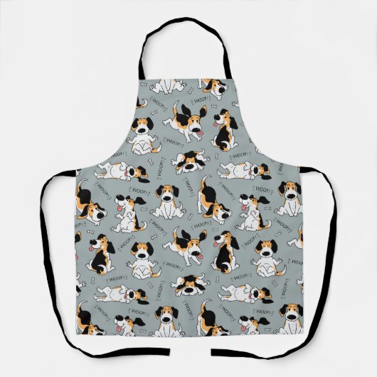 Funny Dog Schürze (Vorderseite)