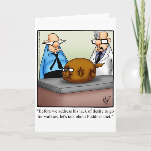 Funny Dog Spaß Blank Grußkartenspectickles Karte (Vorderseite)