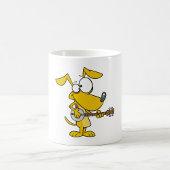 Funny Dog spielt Banjo Music Kaffeetasse