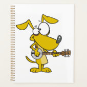 Funny Dog spielt Banjo Music Planer (Vorderseite)