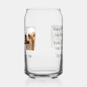 Funny Dog Sprichwort 2 Fotos Dosenglas (Links)