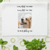 Funny Dog Sprichwort Foto Handtuch (Gefaltet)