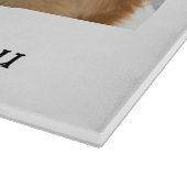 Funny Dog Sprichwort Foto Schneidebrett (Ecke)