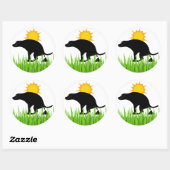 Funny Dog Stickers (Blatt)
