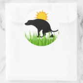 Funny Dog Stickers (Tasche)