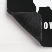 Funny Dog T _ Excuse Me, Do I Know You _ Gift Mousepad (Ecke)