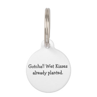 Funny Dog Tag, Identifikation Tiernamensmarke