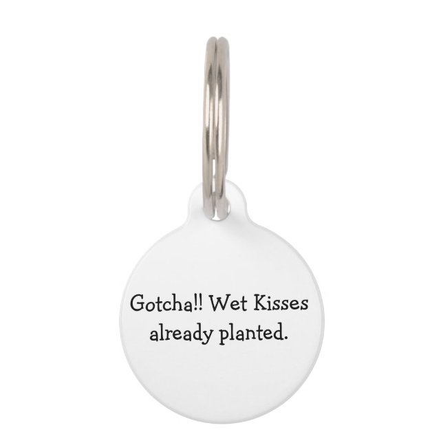 Funny Dog Tag, Identifikation Tiernamensmarke (Vorderseite)