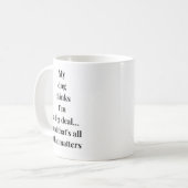 Funny Dog Tasse (Vorderseite Links)