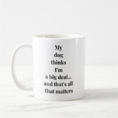 Funny Dog Tasse (Links)