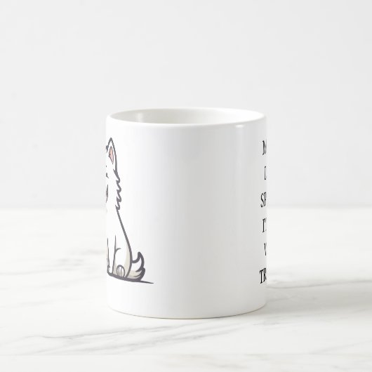 Funny Dog Tasse (Mittel)