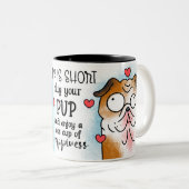 "Funny Dog Tasse - Für Hunde Liebhaber von Tieren (VorderseiteRechts)