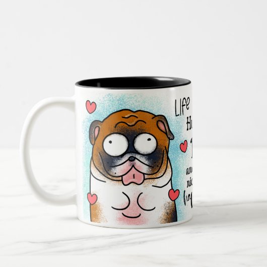 "Funny Dog Tasse - Für Hunde Liebhaber von Tieren (Links)