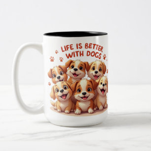 Funny Dog Tasse Geburtstagsgeschenk Idee Niedliche