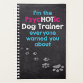 Funny Dog Trainer Planer (Vorderseite)