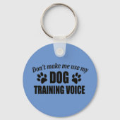 Funny Dog Trainer Schlüsselanhänger Geschenke (Vorderseite)