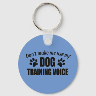 Funny Dog Trainer Schlüsselanhänger Geschenke