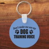 Funny Dog Trainer Schlüsselanhänger Geschenke (Vorderseite)