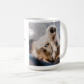 Funny Dog Vater Personalisiert Pet Foto Weihnachte Kaffeetasse (VorderseiteRechts)
