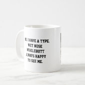 Funny Dog Vater Quote Foto Kaffeetasse (Vorderseite Links)