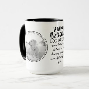 FUNNY DOG VATER Quote FOTO TASSE