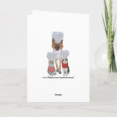 Funny Dog Vatertag Card Karte (Rückseite)