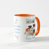 Funny Dog Walker, Trainer, Foster Dog Mama Geburts Tasse (VorderseiteRechts)