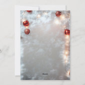 Funny Dog Weihnachtskarten Feiertagskarte (Rückseite)