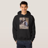 Funny Dog wird nicht vernachlässigt Comical Foto H Hoodie (Vorne ganz)