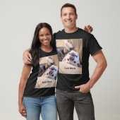 Funny Dog wird nicht vernachlässigt Comical Foto T T-Shirt (Unisex)