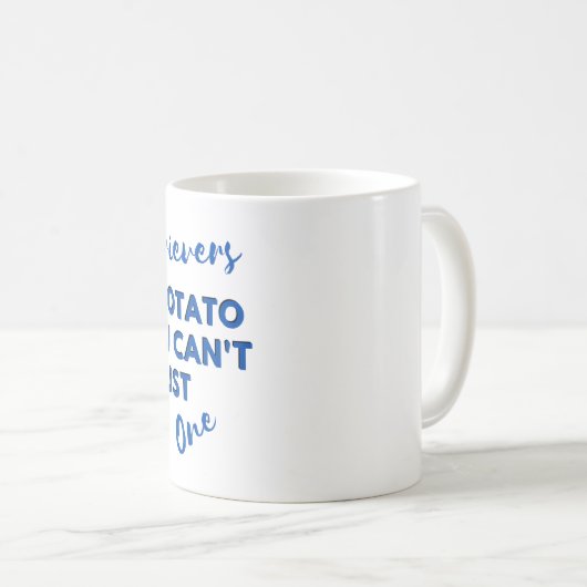 Funny Dog Zitat: Golden Retrievers sind wie Potato Kaffeetasse (VorderseiteRechts)
