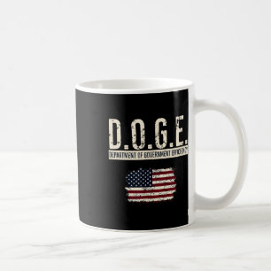 Funny Doge Department of Government Efficiency Kaffeetasse