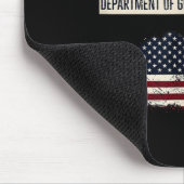 Funny Doge Department of Government Efficiency Mousepad (Ecke)