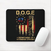 Funny Doge Department of Government Efficiency T-S Mousepad (Mit Mouse)