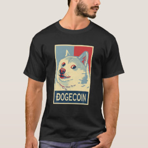 Funny Dogecoin Meme, in Doge wir vertrauen, Shiba T-Shirt