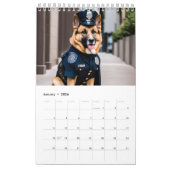 Funny Dogs als Polizei verkleidet Kalender (Jan 2026)