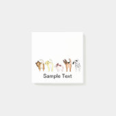 funny dogs design post it post-it klebezettel (Vorderseite)