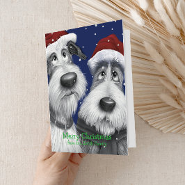 Funny Dogs Foiled Greeting Card Grußkarte Mit Foliendruck