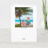 Funny Dogs, Fun Loving Son, Vatertag Karte (Rückseite)