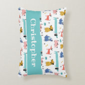 Funny Dogs Kids Dekokissen (Vorderseite(Vertikal))