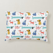 Funny Dogs Kids Dekokissen (Rückseite)