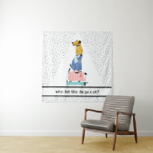 Funny Dogs Kids Wandteppich (Beispiel)