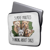 Funny Dogs Laptop Sleeve (Vorderseite Links)