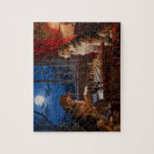 Funny Dogs Playing Chess Dog Lover Gift Puzzle (Vertikal)