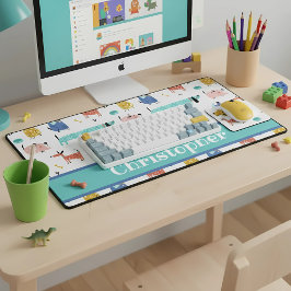 Funny Dogs Schreibtischunterlage