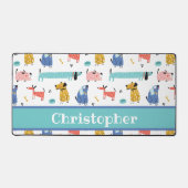 Funny Dogs Schreibtischunterlage (Vorderseite)