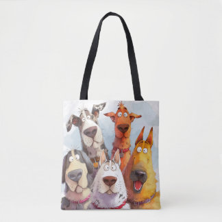 Funny Dogs Tasche